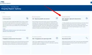 Portal KRS: jak sprawdzić firmę w KRS, złożyć e-formularze, zgłosić dokumenty finansowe lub wyszukać podmiot.