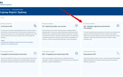 Portal KRS: jak sprawdzić firmę w KRS, złożyć e-formularze, zgłosić dokumenty finansowe lub wyszukać podmiot.