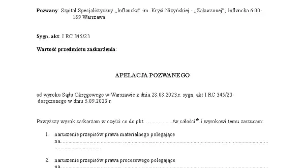 Ile kosztuje apelacja w sprawie cywilnej? Poznaj ukryte wydatki