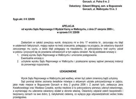 Ile czasu na apelację od uzasadnienia wyroku? Nie przegap terminu!