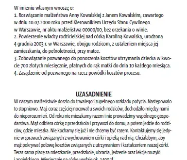 Jak napisać pozew rozwodowy bez orzekania o winie i uniknąć konfliktów