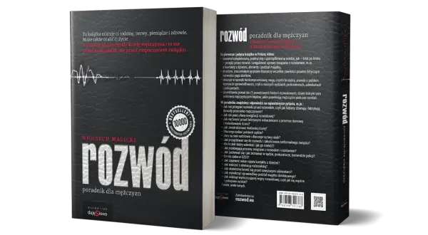 Książka "Rozwód. Poradnik dla mężczyzn" to kompendium wiedzy o tym, jak przejść przez rozwód i co dalej.
