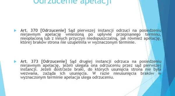 Co zrobić po odrzuceniu apelacji? Sprawdź swoje opcje prawne
